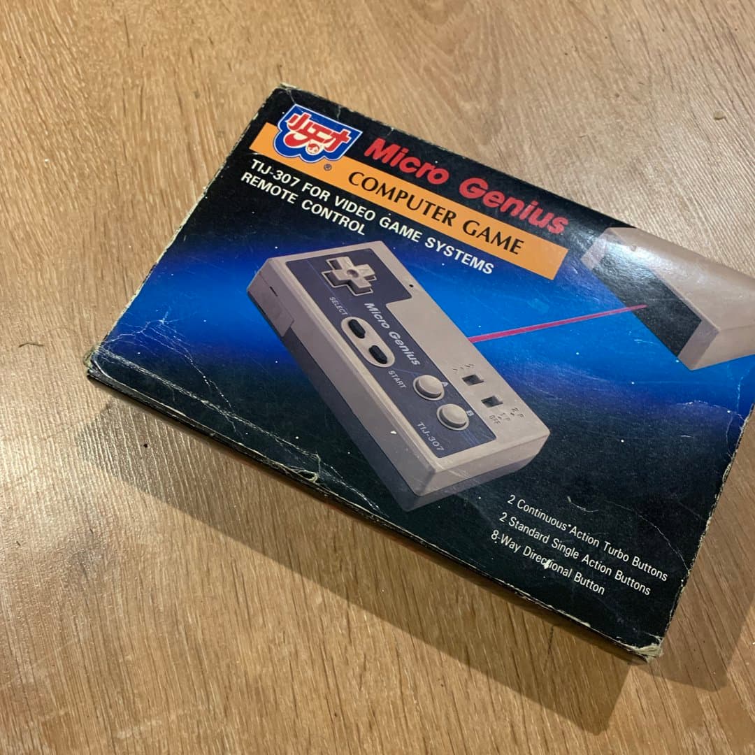 Micro Genius TIJ-307 computer game remote control box.