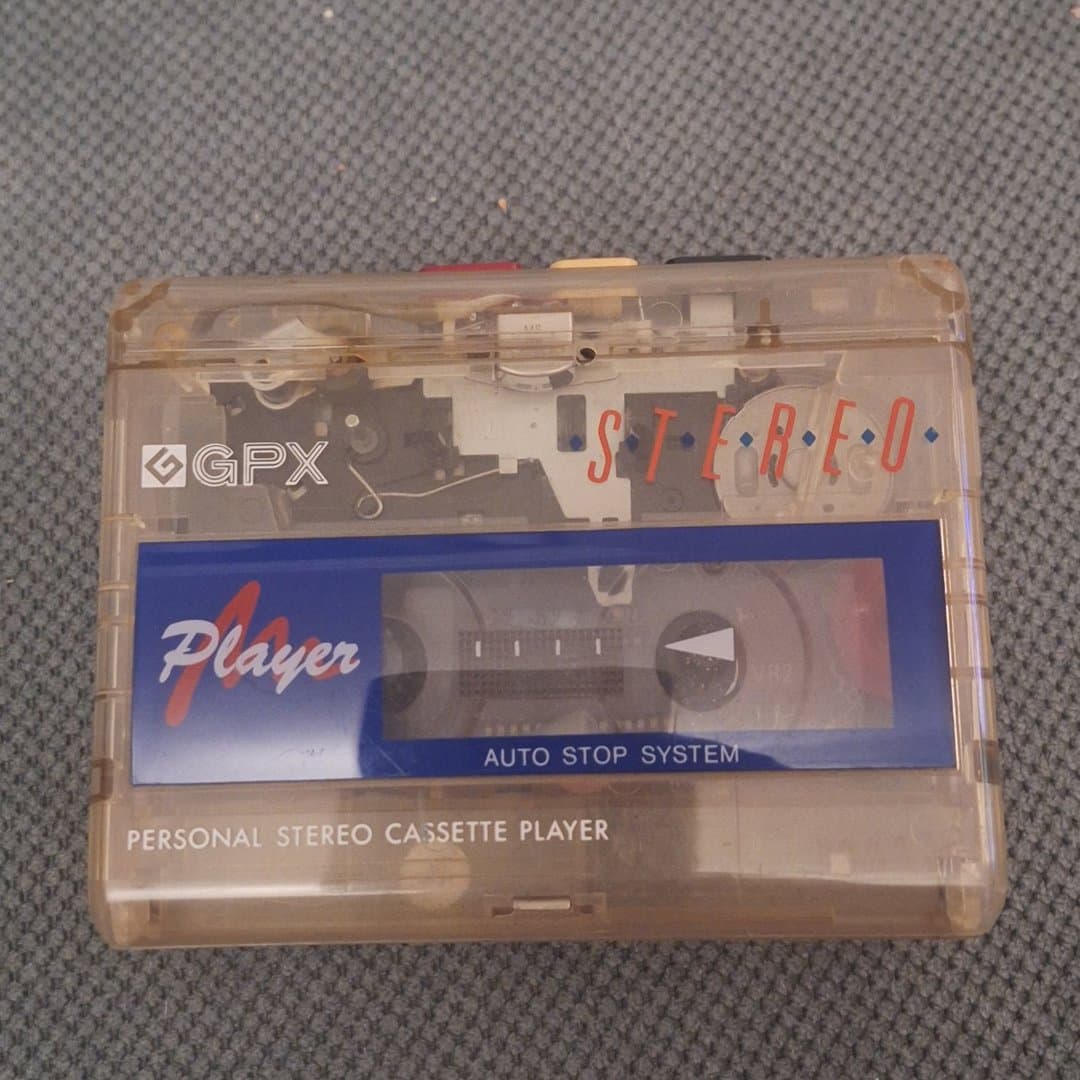Vintage GPX Personal Stereo Cassette Player.