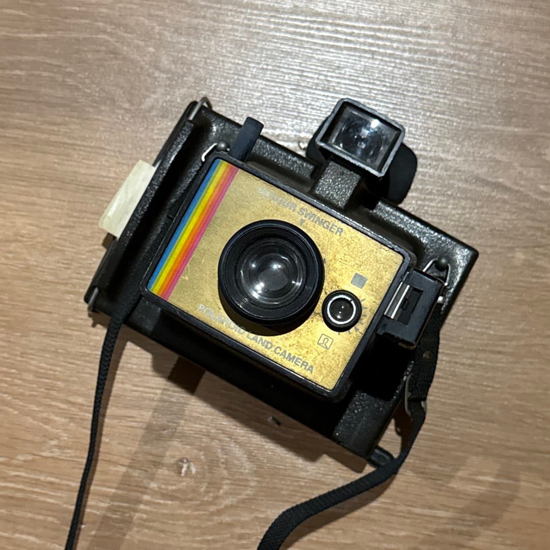 Vintage Polaroid Colour Swinger Land Camera.