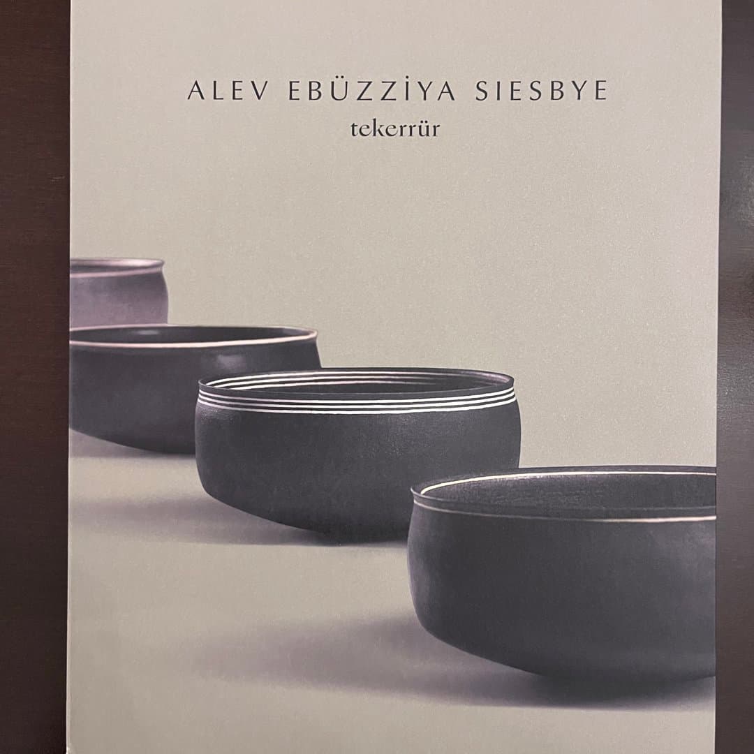 Kitap : Alev Ebüzziya Siesbye, 'tekerrür'