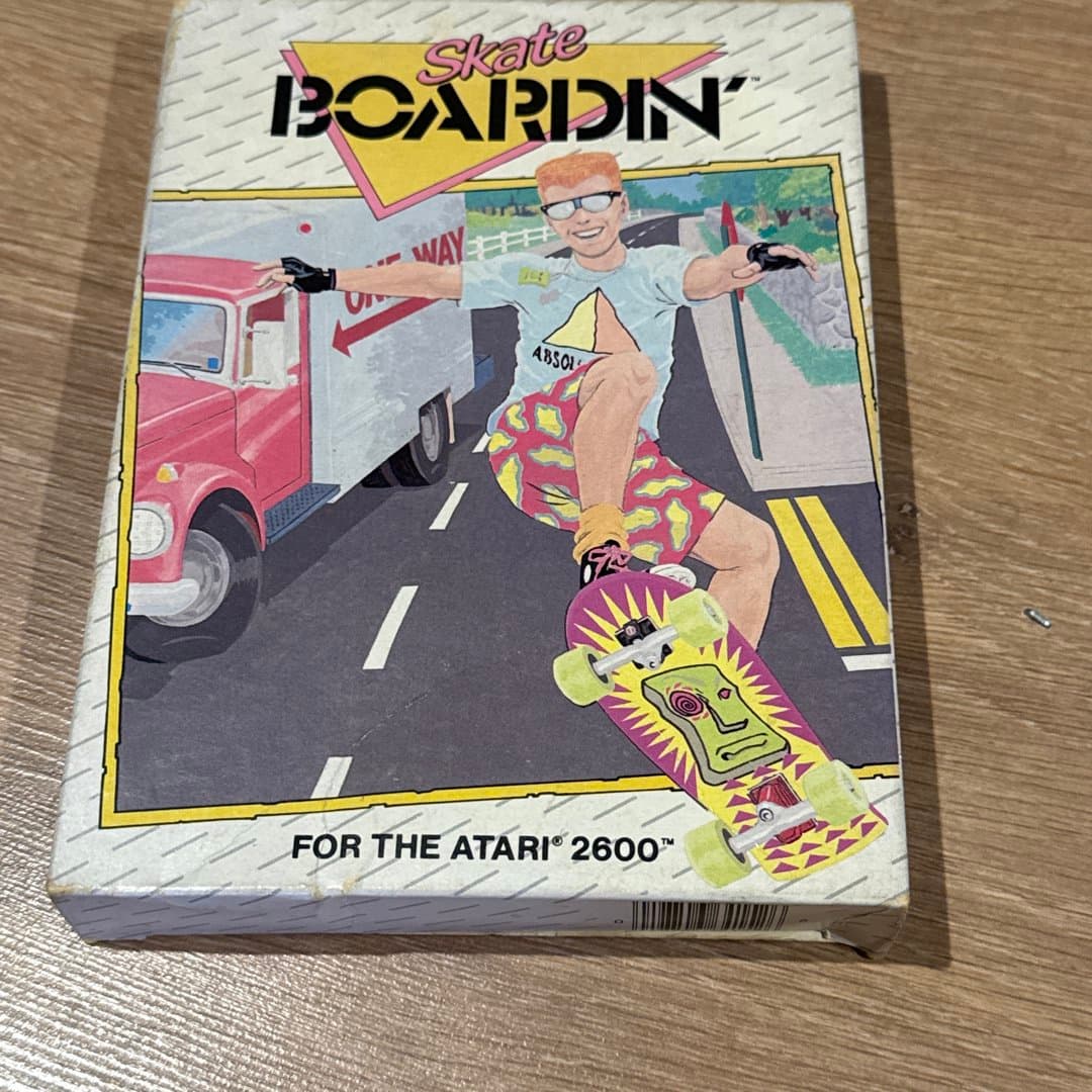 Skate Boardin' for the Atari 2600 video game system.
