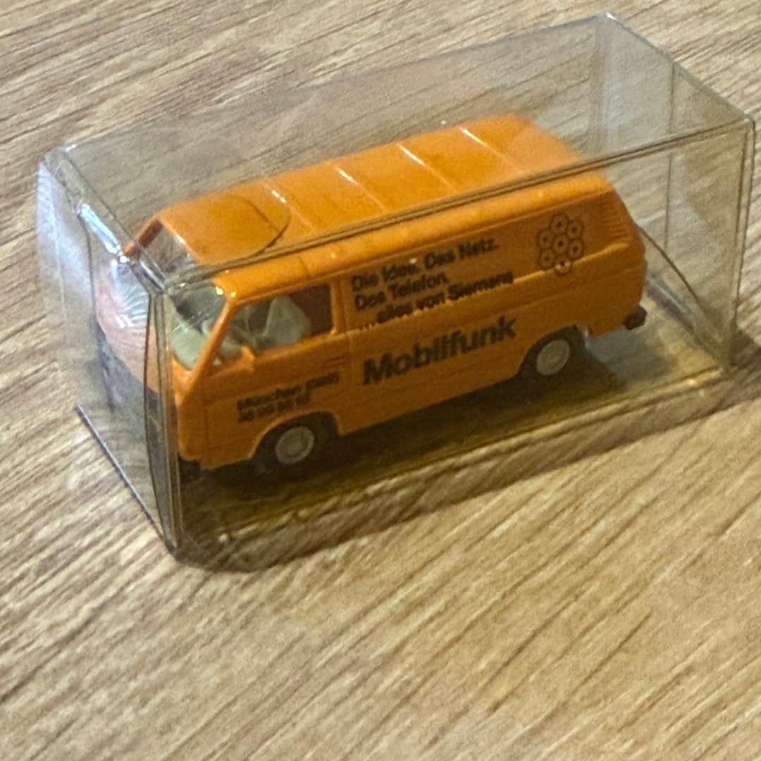 Siemens Mobilfunk promotional - Volkswagen t3 - wiking 1/87
