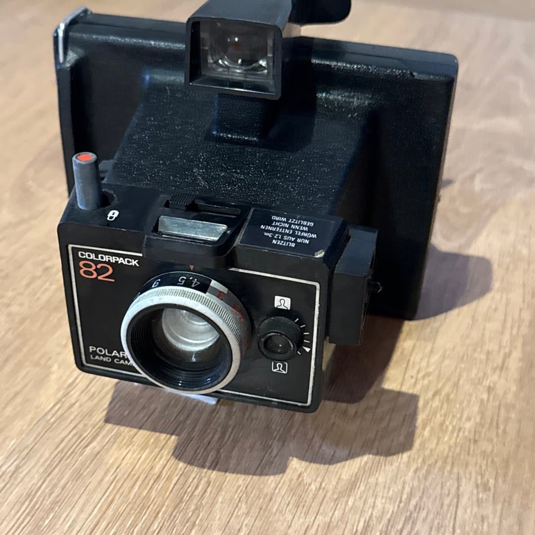 Vintage Polaroid Colorpack 82 Land Camera, an iconic instant film camera.