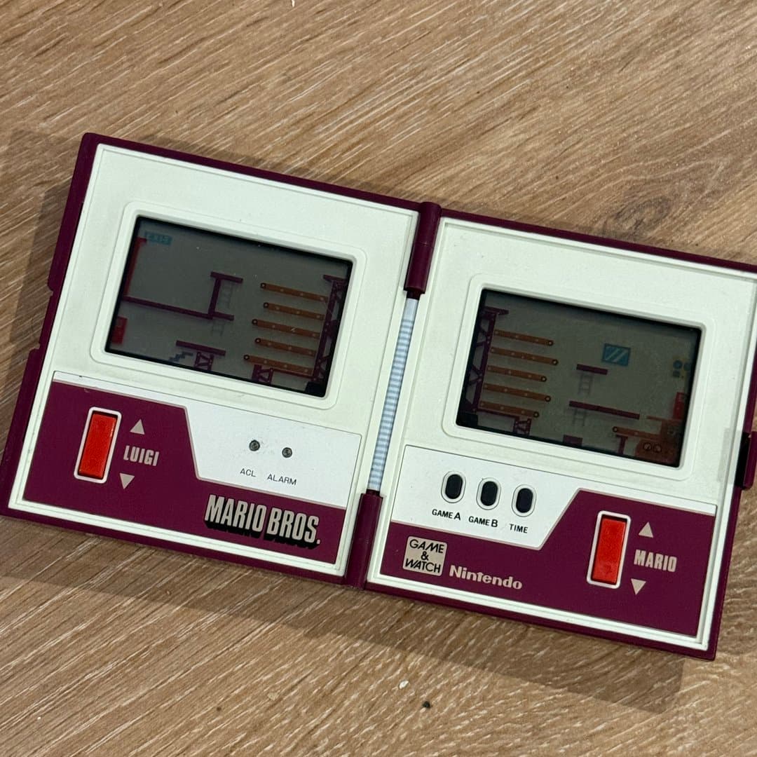 Vintage Nintendo Game & Watch Mario Bros. Multi screen handheld electronic game. - Photo 1
