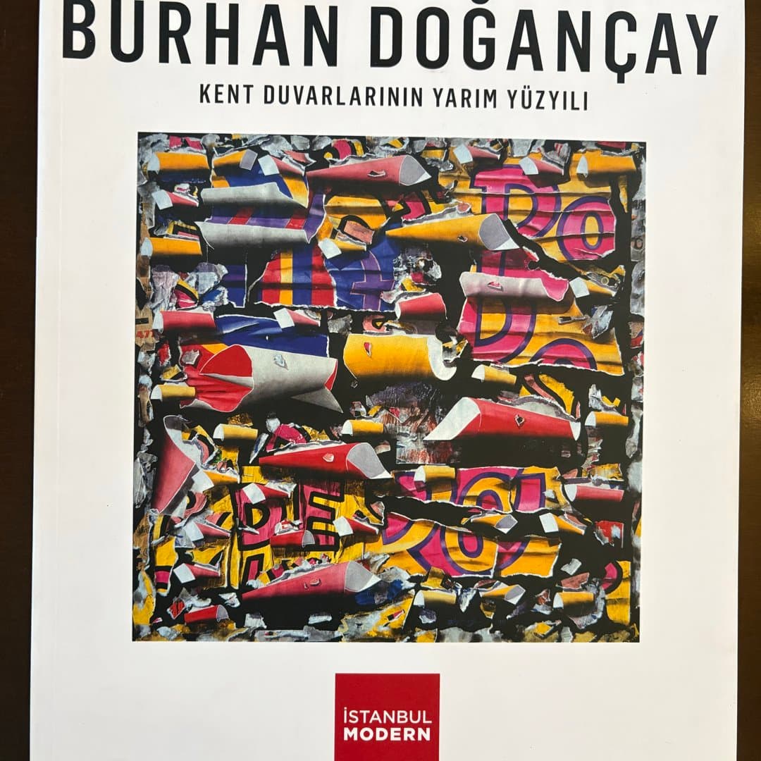 Art book on Burhan Doğançay's 'Half a Century of City Walls' from Istanbul Modern. - Photo 1