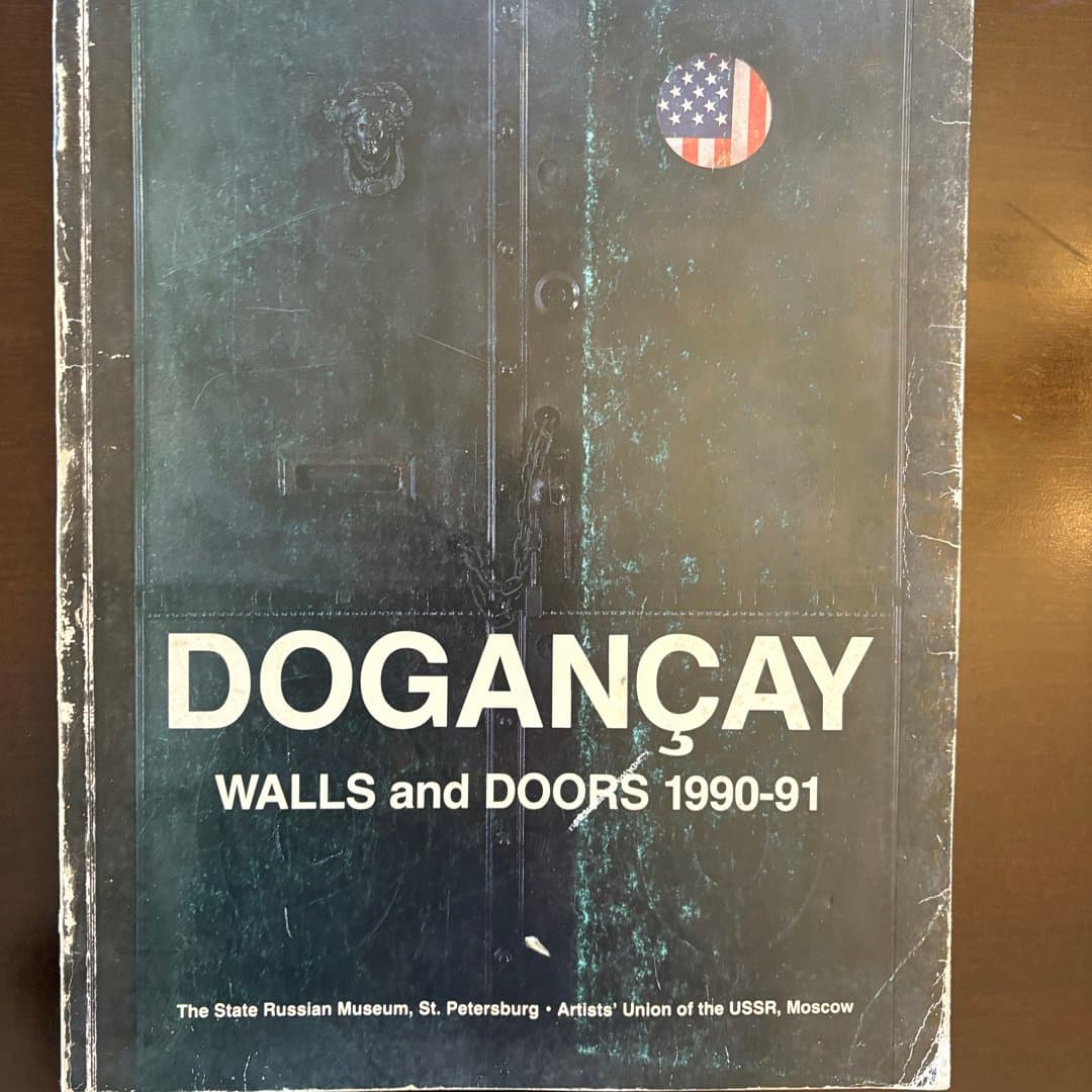Art catalog for Burhan Dogançay's 'Walls and Doors' exhibition, 1990-91. - Photo 1
