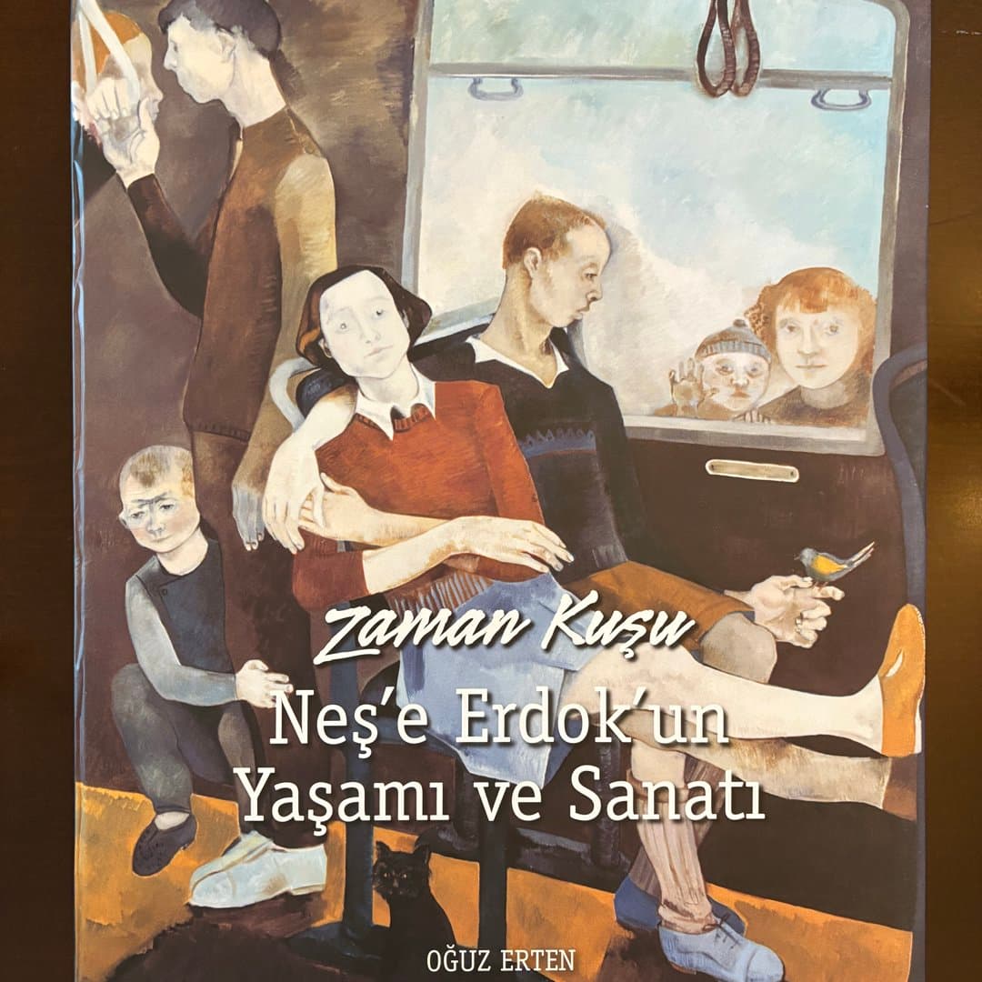 A book about the life and art of Turkish artist Neş'e Erdok, titled "Time Bird". - Photo 1