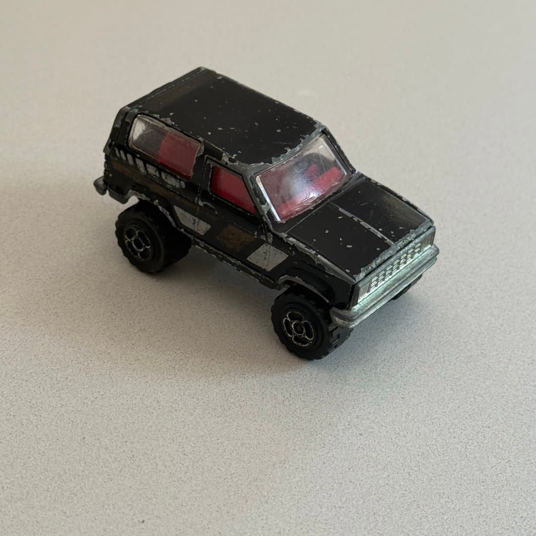 Vintage Majorette Ford Bronco diecast toy car, model No:251, ECH 1/56 scale, Made in France.